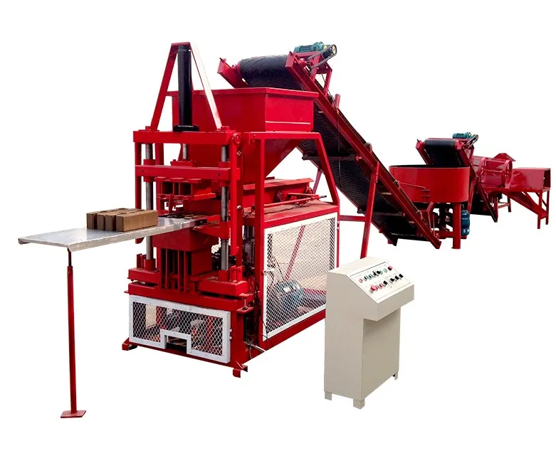 Red brick factory facing bricks Hydraulic Machine hby2-10 /interlock tile making machine manufacturer price