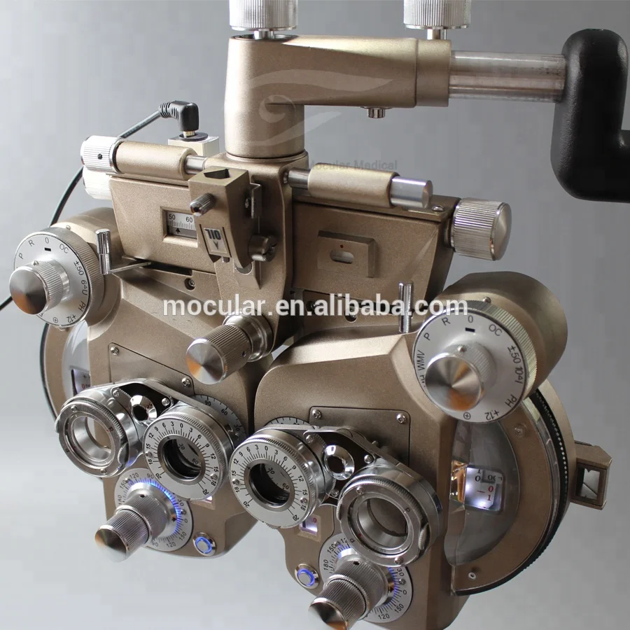 ML-600 нового освещения объектив плюс или минус цилиндр оптометрический аппарат для рефрактор фороптер