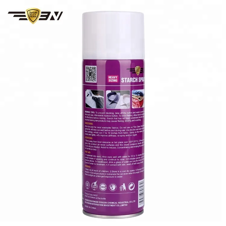 
Ironing Clothes Spray Starch, Professional Fragrant Starch Spray for Ironing Clothes, 3N Faultless Aerosol Starch Spray 