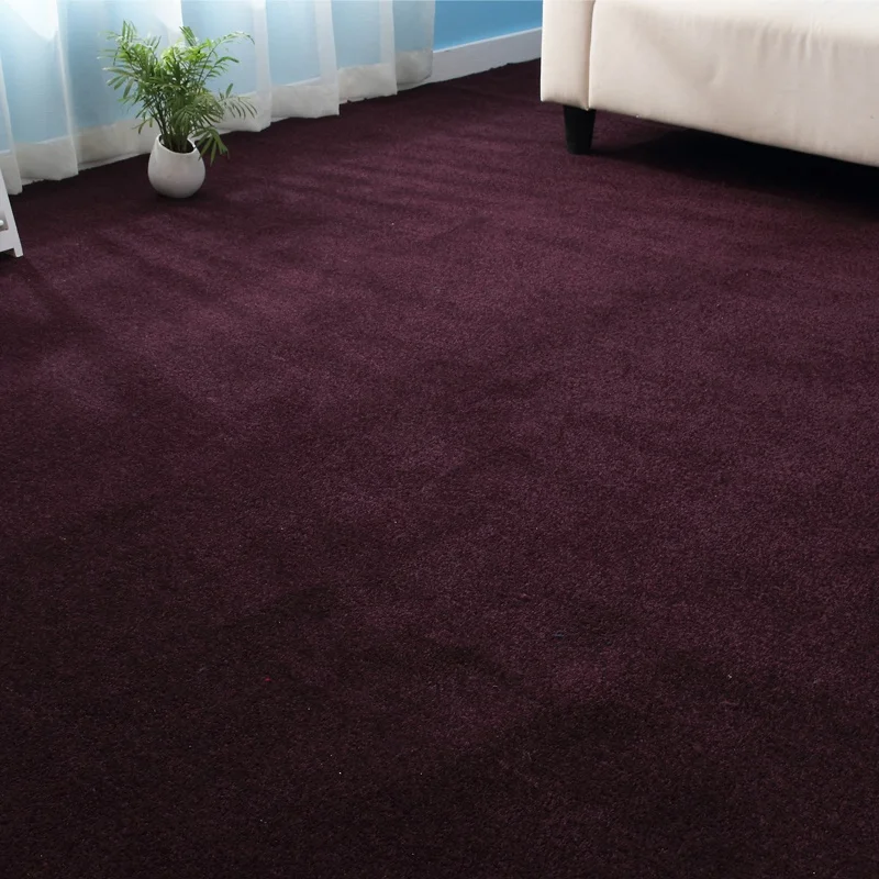 
Cheap Stocks Hote Room Cut Pile Machine Made Tufted Plain Carpet for Room New Design Shanghai Hangju Line 50 Series 