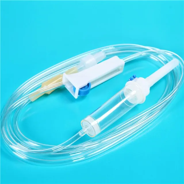 iv infusion set manufacturing machine &burette infusion set  & Factory Price Medical IV Infusion Set