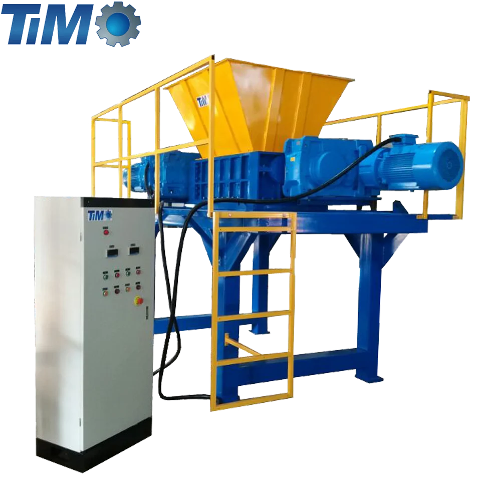 municipal solid waste industrial shredder for size reduction