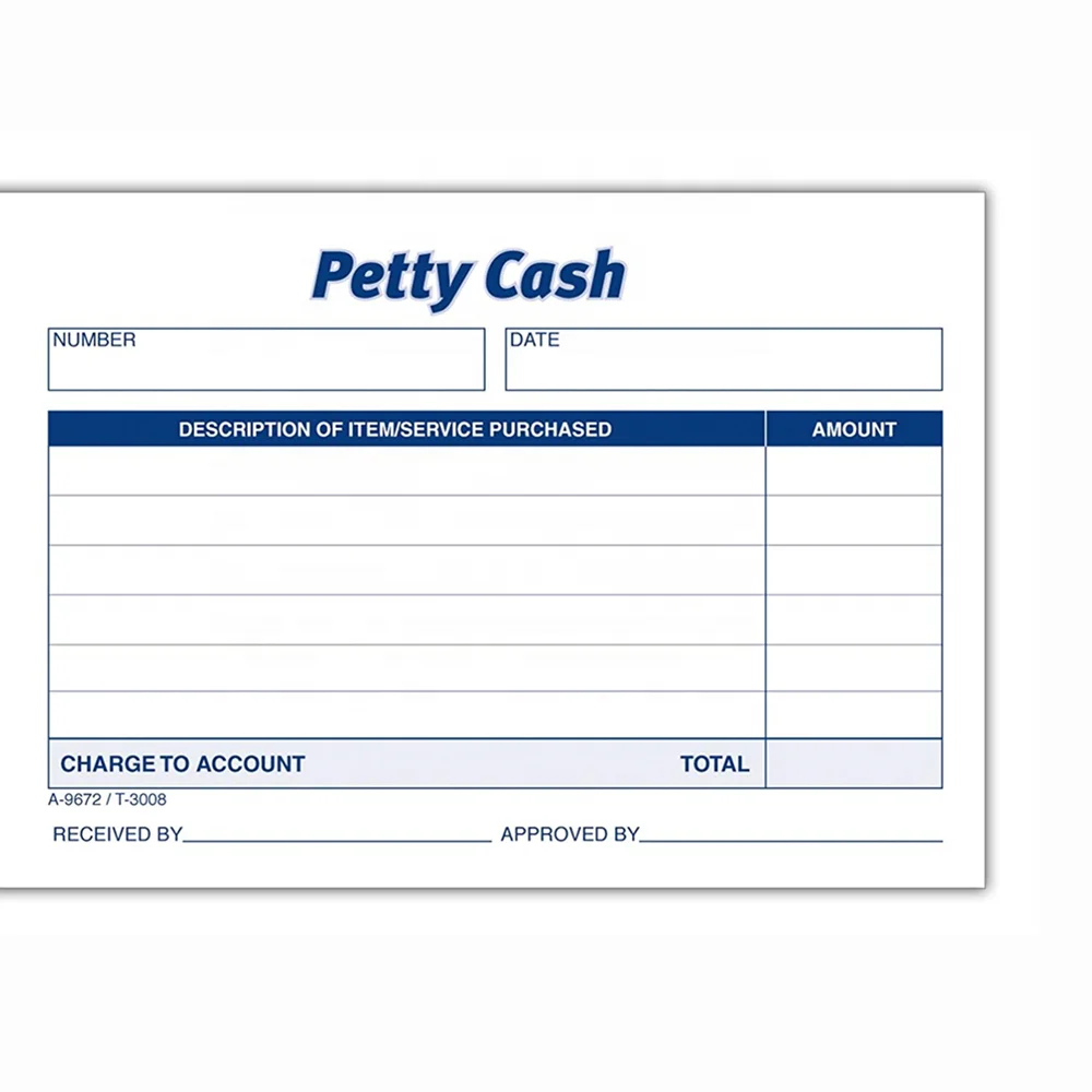 Custom Cash Receipt Business Book sales Order Pad  5 x 3-1/2 Inches