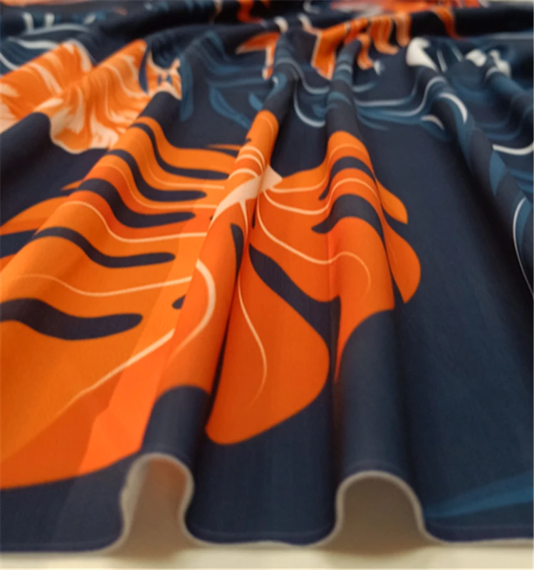 Custom swimwear & beachwear neoprene pbt polyester swimwear fabric