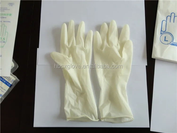 
price of medical gloves disposable latex surgical powder free 