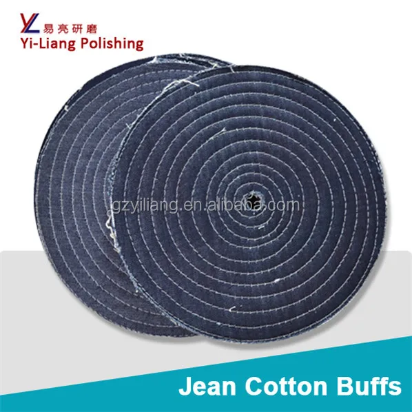 full disk bench grinder finishing jean detailing sewed wheels