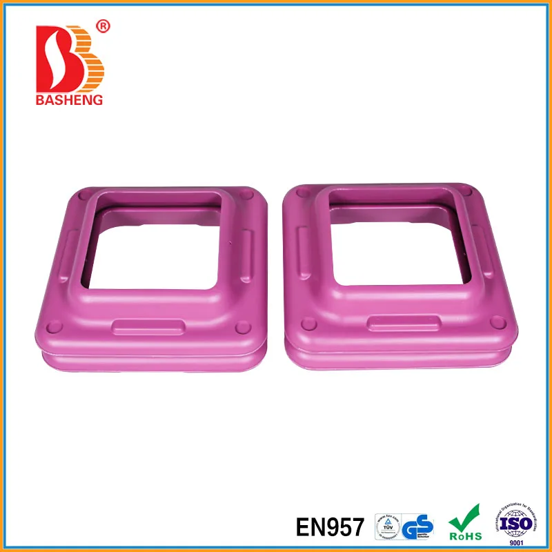 
Personal Trainer Adjustable Aerobic Platform Stepper with 2 Risers 