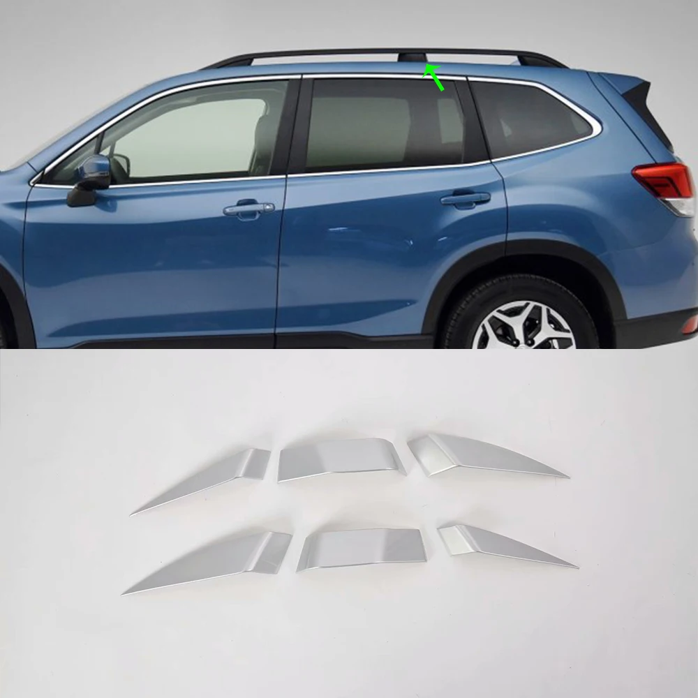 ABS автозапчасти багажник Багажник автомобильный Стеллаж с блестками наружные аксессуары обвес для Subaru Forester 2019