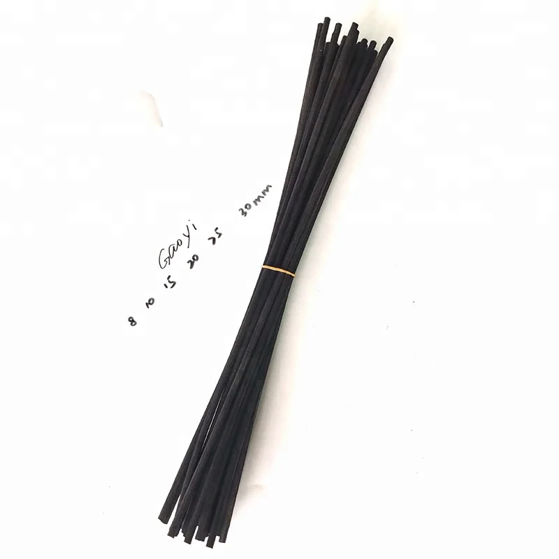 wholesale 10000pcs 4mmx20cm 4mmx20cm black rattan sticks
