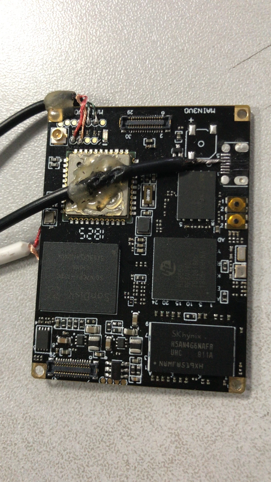 180 degree camera support 16 MP HI3559 camera module with wifi ,using for ROBOT machine .Intelligent module, AI module