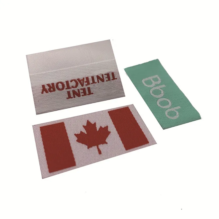 Brand Name Wholesale Fabric Custom Garment Jeans Custom T-Shirt Tags Design Printed Clothing Label