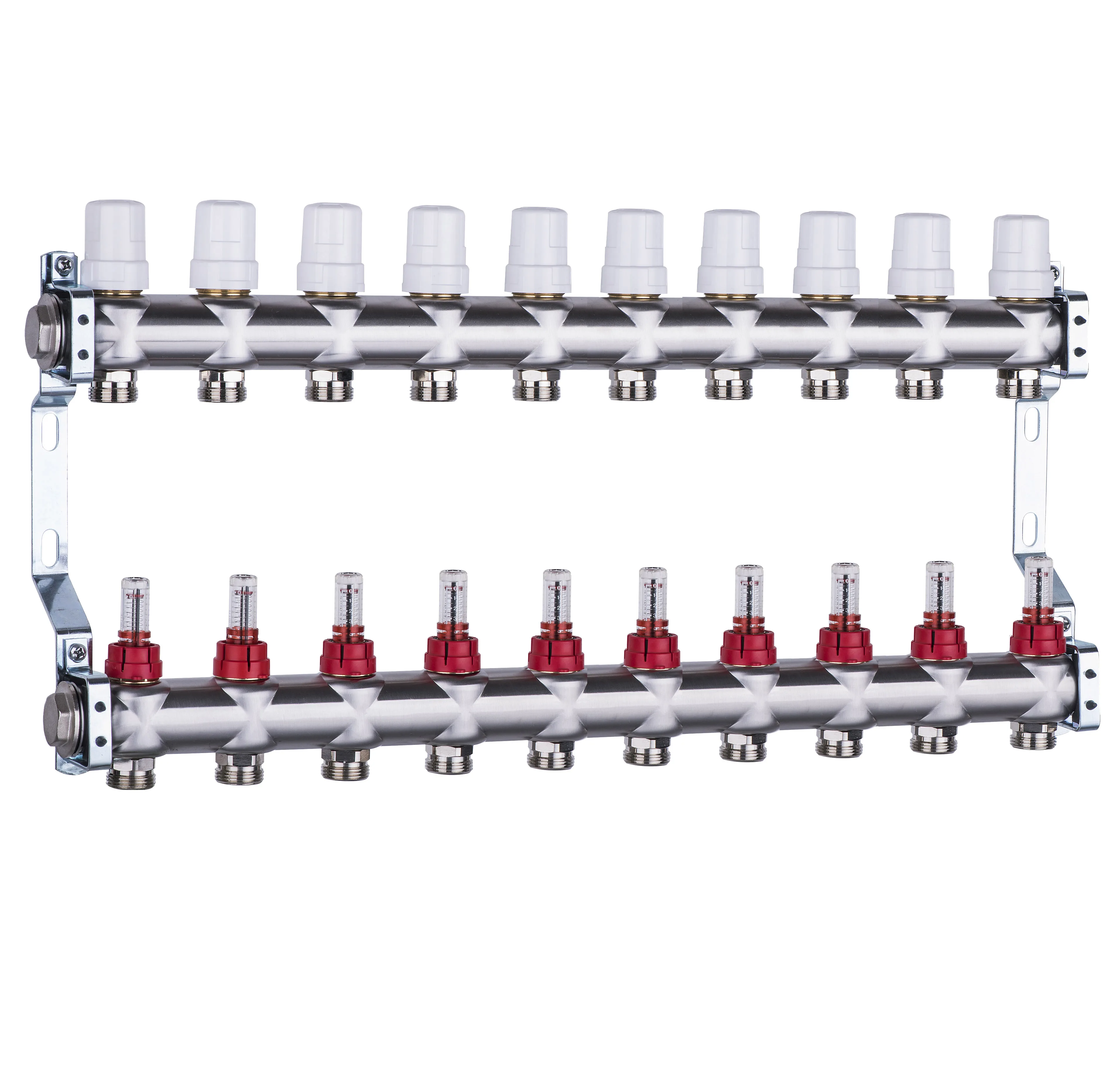 
304 Stainless steel floor heating manifold tube, pipe (Bamboo joint shape tube) 