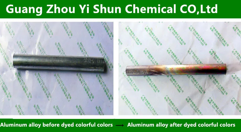 
Metal coloring five colorful Metal coloring agent Metal multicolored colorant 