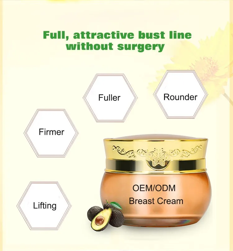 Poressional factory OEM big breast enlarge firming enhance breast cream for women