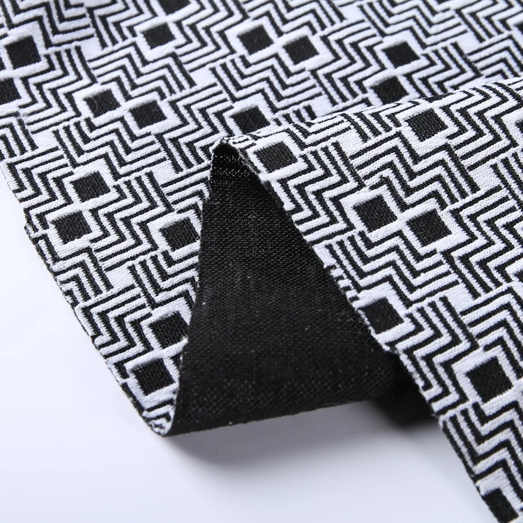 
2019 spandex jacquard fabrics material cheap polyester fabric rolls textile 