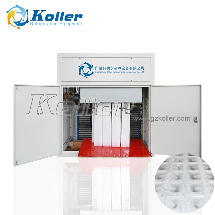 Koller mini 500kg/day ice block machine DK05 for single phase power