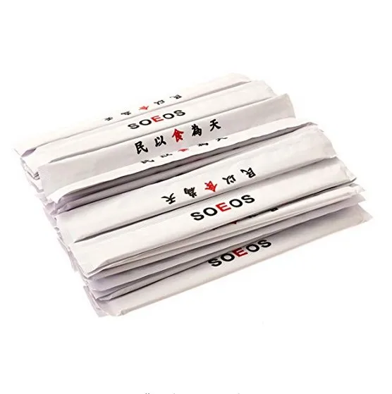 
Disposable bamboo chopsticks sleeve paper chopsticks sleeve printing logo 
