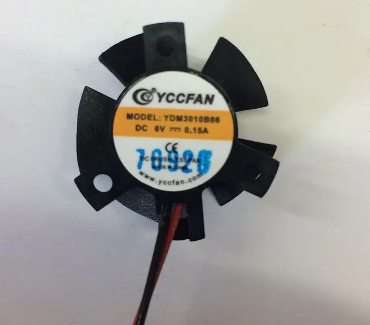 30mm 3010 30x30x10mm dc brushless mini axial flow frameless computer cooling fan 6v