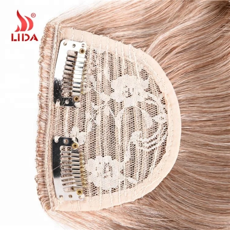 
Bangs Clip In light brown Curly Fringe China Supplier Hot Selling Synthetic bangs 