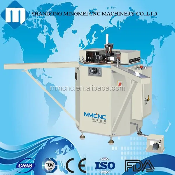 MMCNC press machine for aluminium/corner combining machine for aluminium frames profiles lzj-120