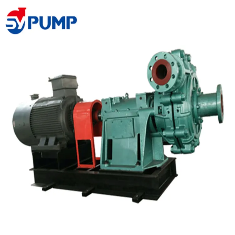 
300ZGB anti corrosion gold mining equipment centrifugal slurry pump 