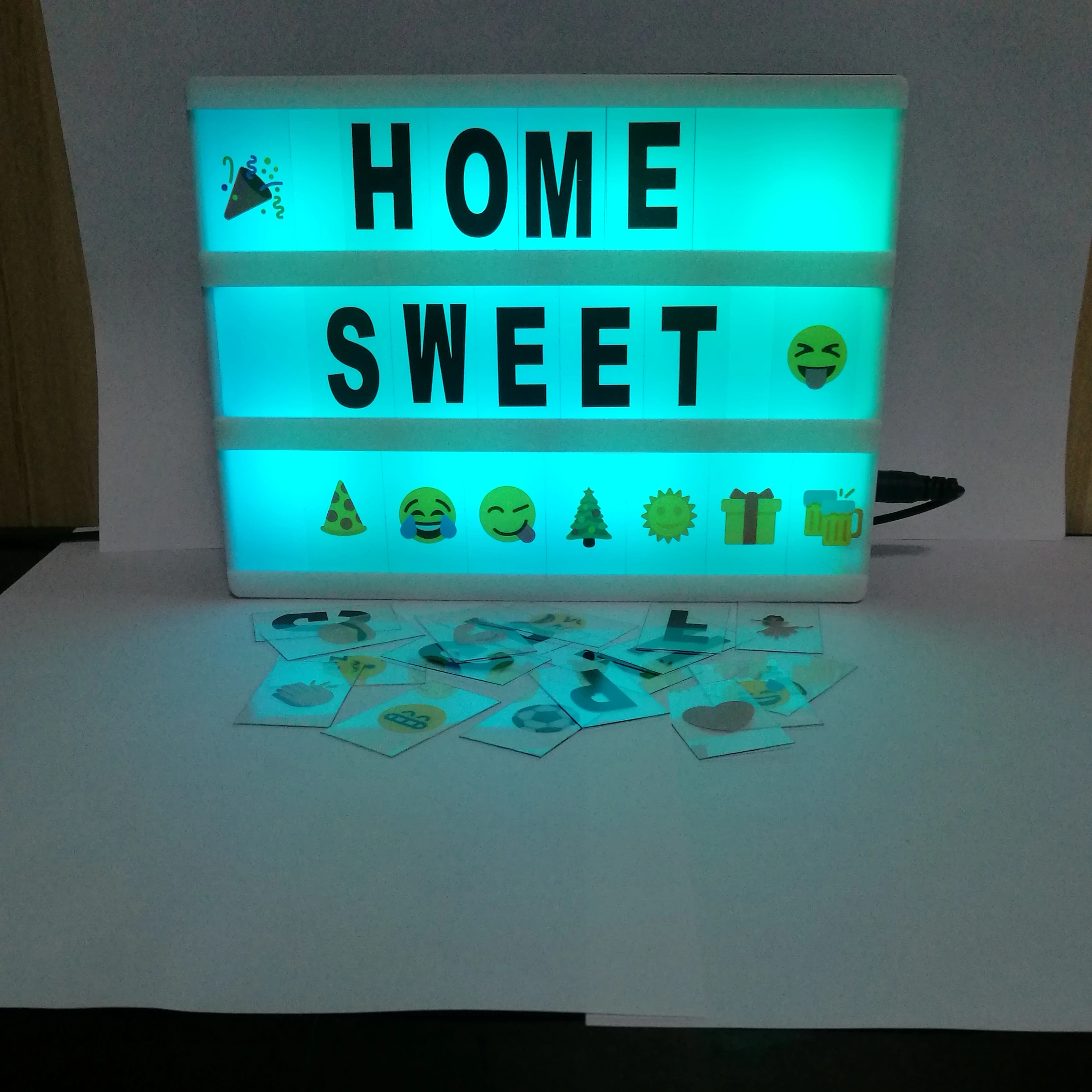 
DARK HERO brand Color changing My Cinema letters Lightbox A4 INS led light box for home decor gift with remote control 