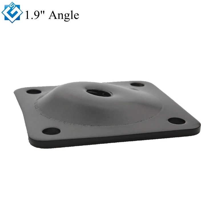 Современные аксессуары для мебели Черная Вешалка 1 9 дюйма M8 5/16 болты удлинители ножек стула монтажные пластины с прямым