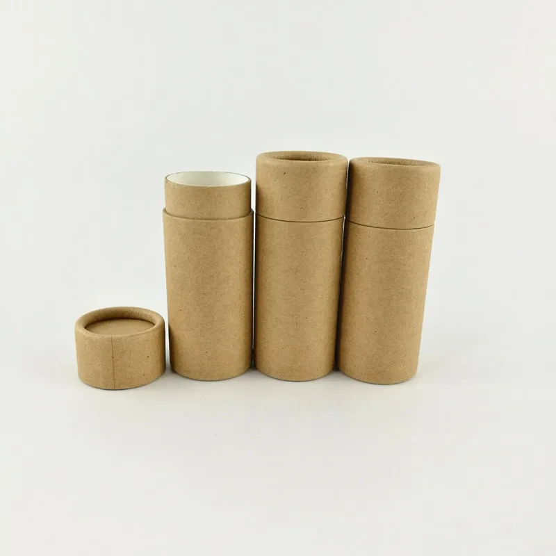 70 г картонная пуш-ап Экологически чистая трубка-контейнер для дезодоранта