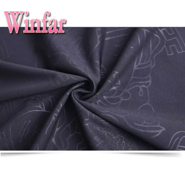 Hot Sell Polyester Roma Plain Dyed Embossed 97 Polyester 3 Spandex Ponte De Roma Knit Fabric