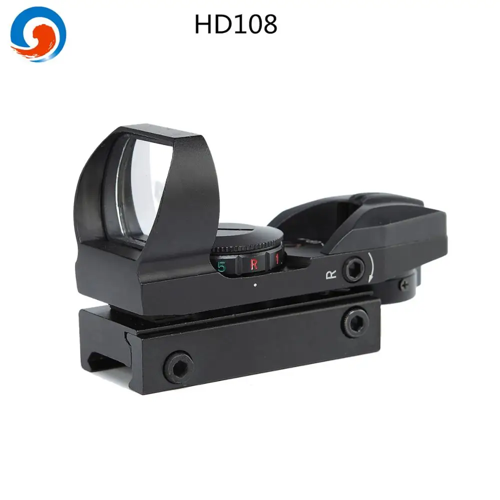 Tactical Green and red dot HD108 reflex sight scope for hunting
