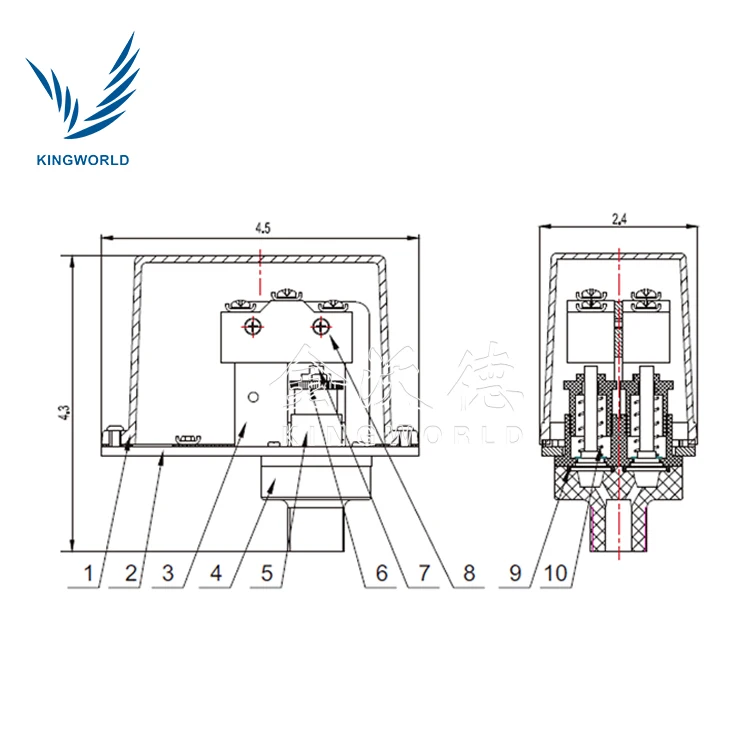 Brand  Fire System Pressure Switch
