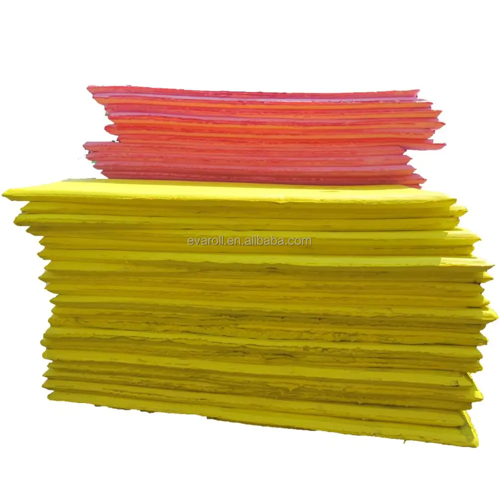 recycled EVA foam sheet for making soles/insoles, packaging