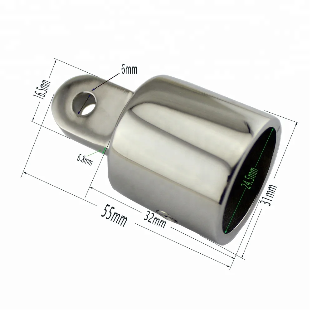 Горячая продажа лодочные части из нержавеющей морской Бимини Топ Соединительная палубная петля для яхты