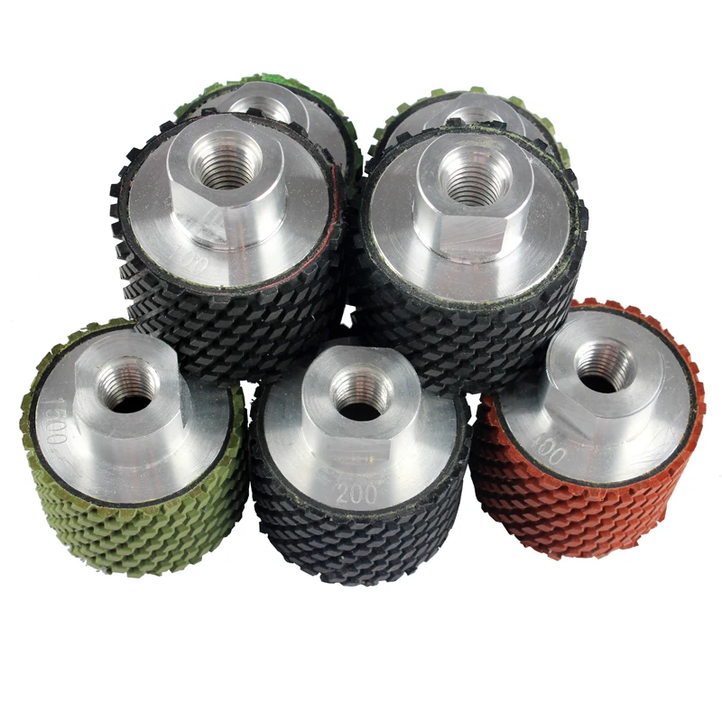 Raizi 2 inch diamond polishing drum wheel for  granite marble