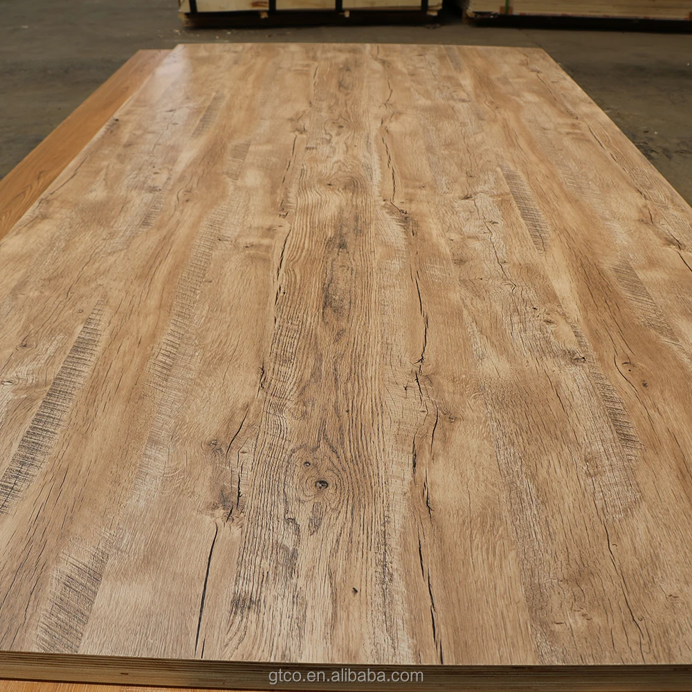 
Trade Assurance chipboard texture melamine board particle board from China 