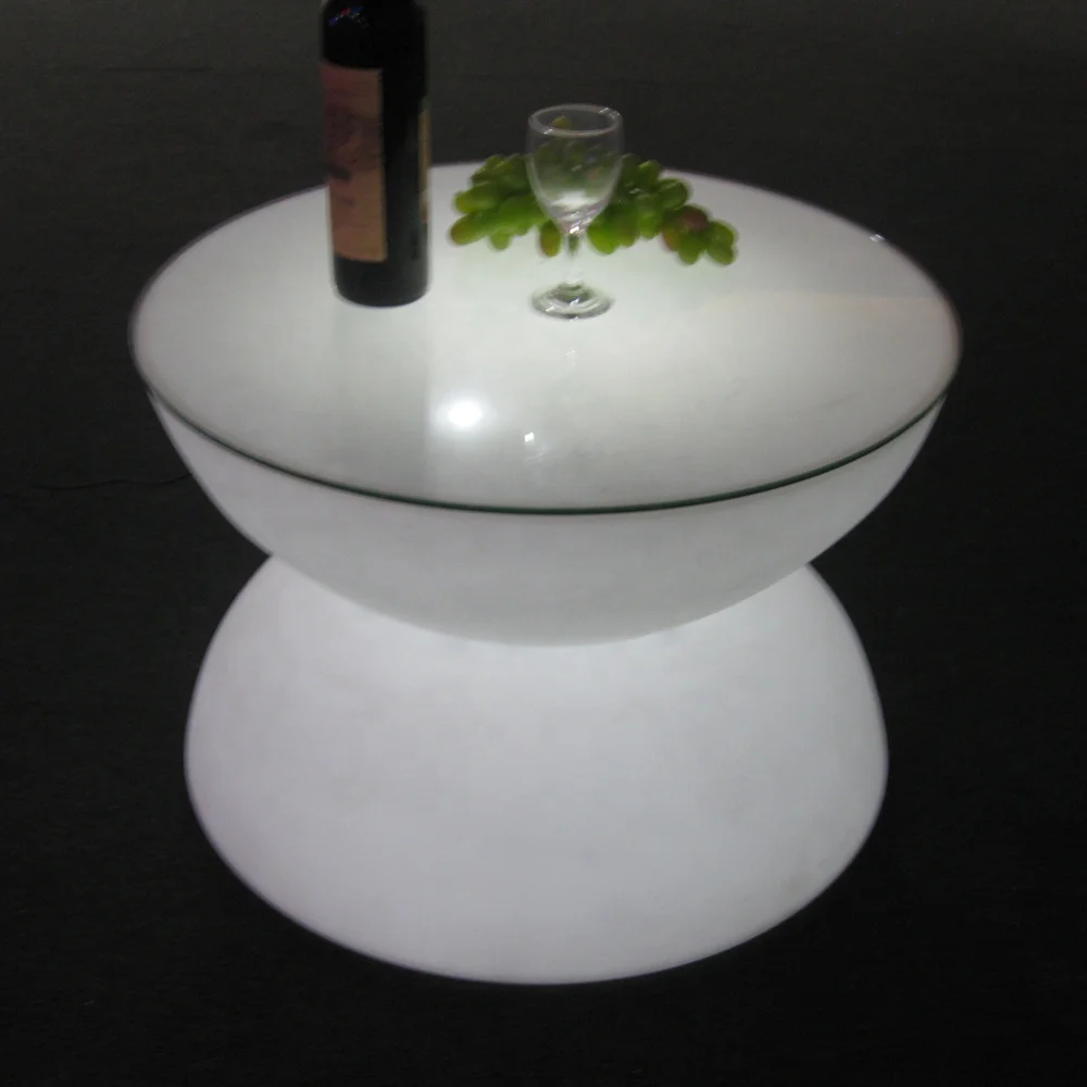 
Luminous Rechargeable Color Changing Remote Control Glowing LED Coffee Table 