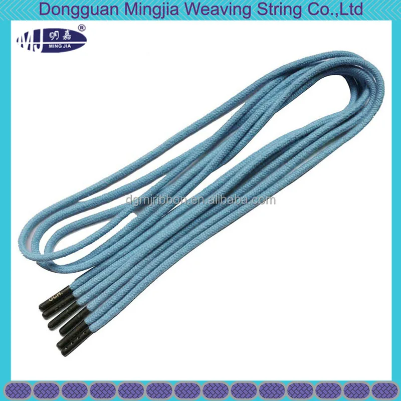 Custom hoodie drawstring flat strings with silicone tips