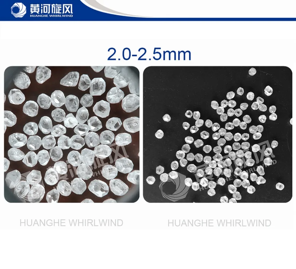 White color rough uncut synthetic diamond price synthetic rough diamond