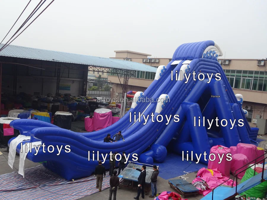 Коммерческая большая плавающая водная горка