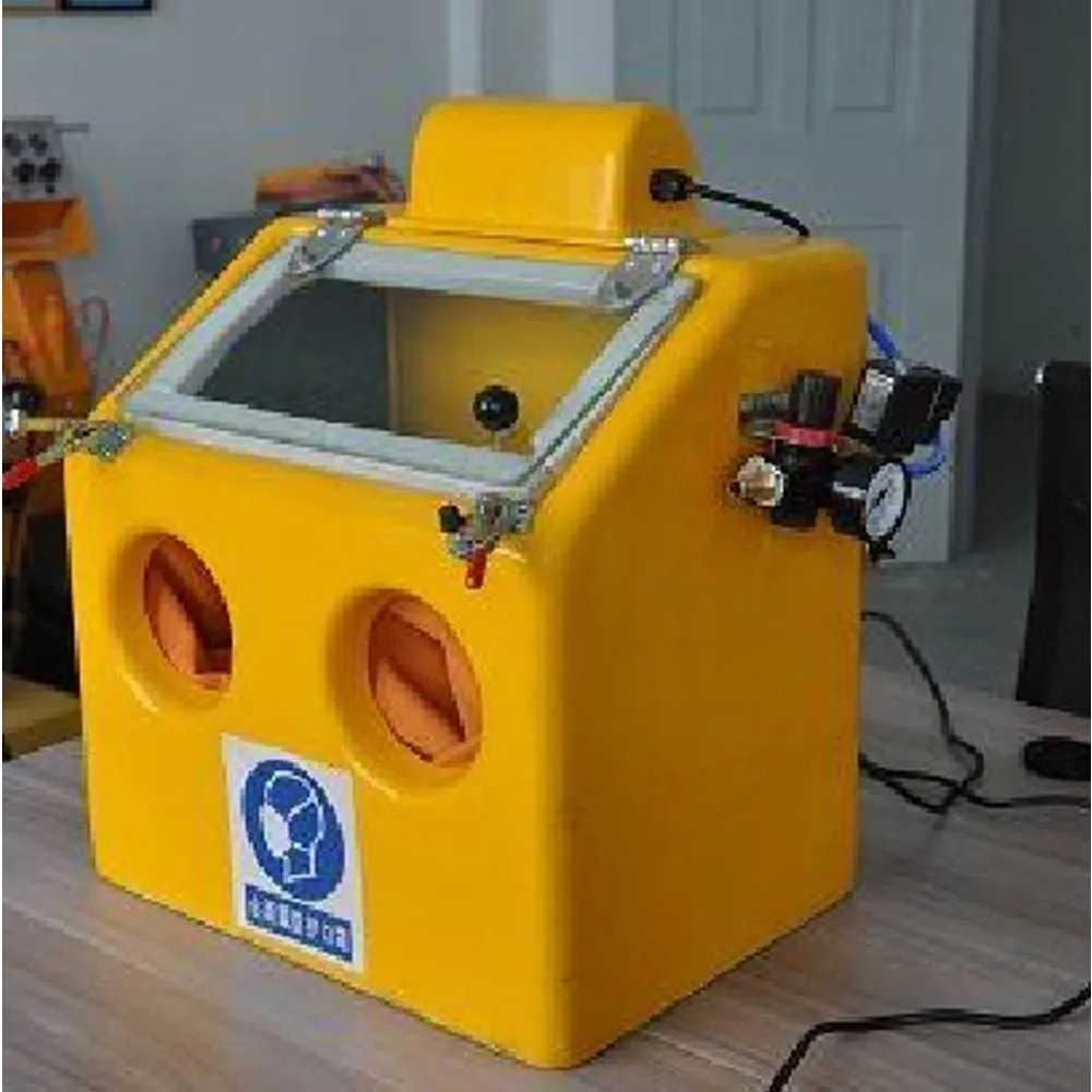 COLO Mini Manual Sand Blasting Machine for Test/Jewelry