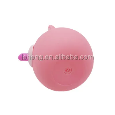 New trends soft plastic pink pig shape pop tongue bleeping toys animal ornament