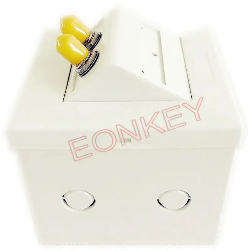 FTTH 2 port Fiber Optic Junction Box / Fiber Optic Faceplate/ ftth terminal box
