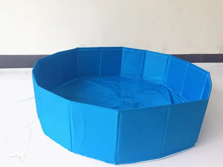 
Easy to carry foldable pet pool waterproof fabric pet tub durable pvc material foldable dog pool swimming pool dog 