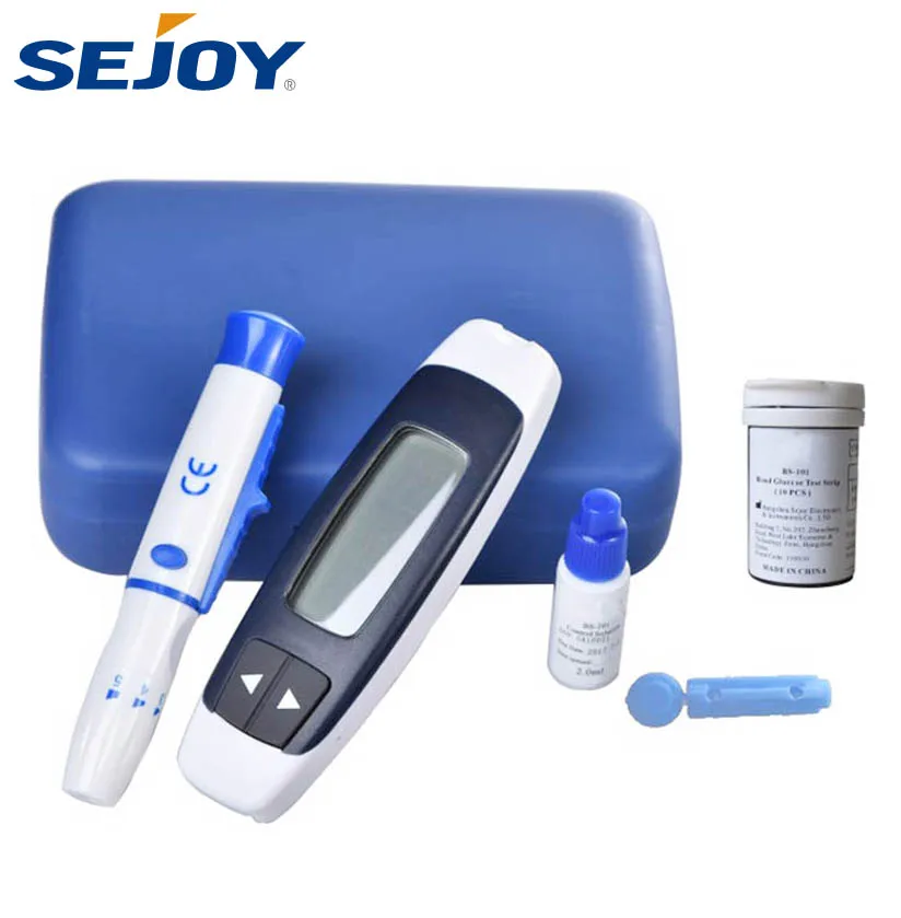 Watch Test Strip System Digital Blood Glucose Meter
