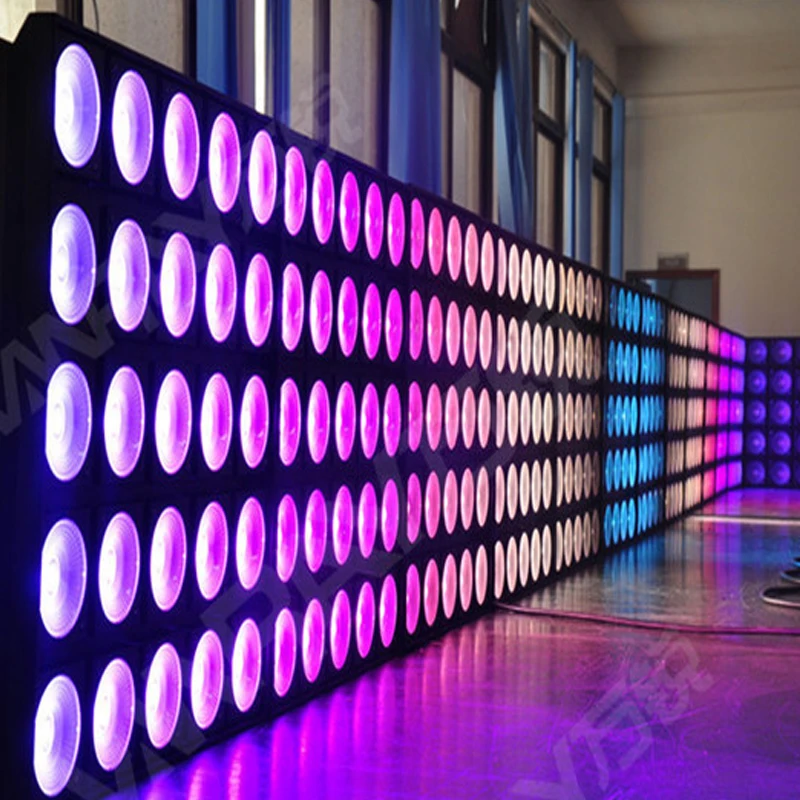 new product stage light dmx 25x10w rgb bright led matrix light