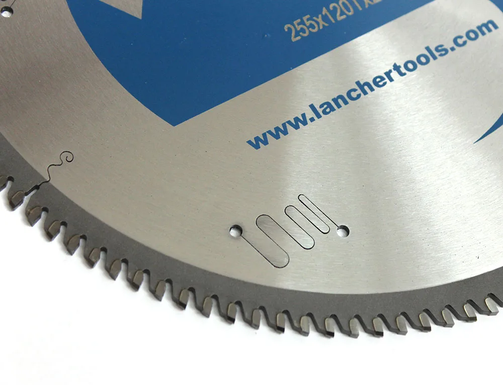 Lancher Cutting Aluminum 255*120T*25.4mm T.C.T Saw Blades