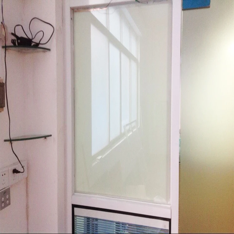 Self adhesive pdlc smart film /smartfilm with busbar mounted smart glass