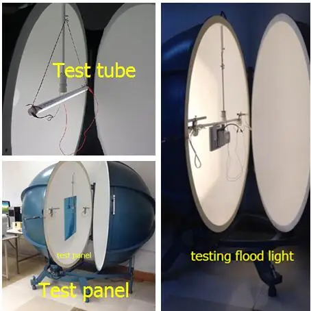 LED Tube Lights 1m 2m Integrating Sphere for Lumen Ra Power