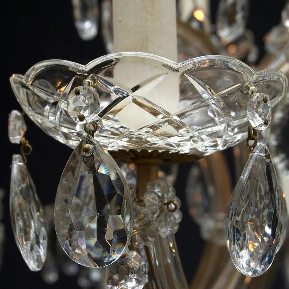 custom made antique brass indian style traditional classic wall sconce flush mounted crystal chandelier