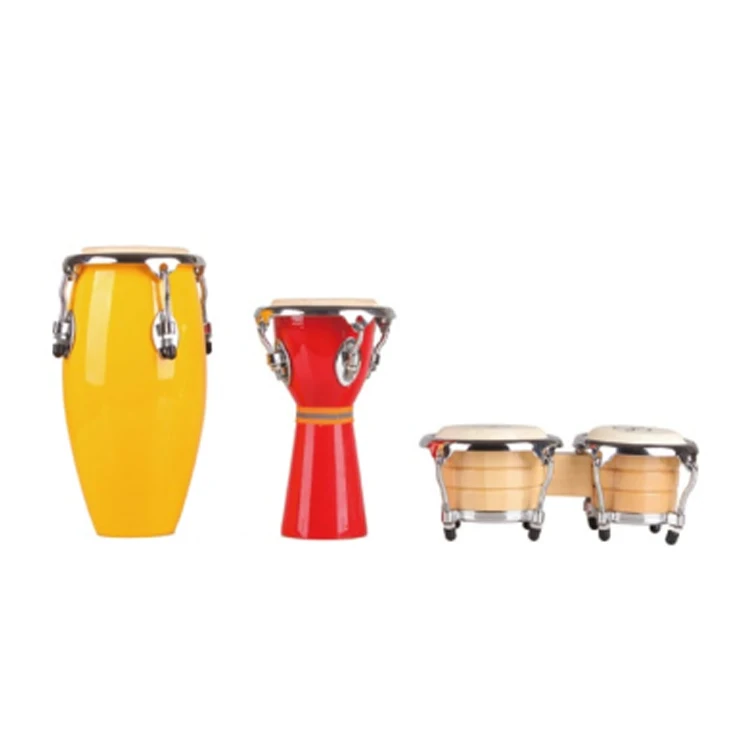 Новый мини-барабан в комплекте мини-Бонго африканские барабаны conga kids набор барабанов